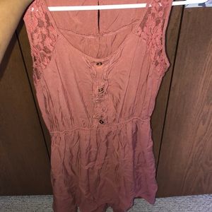High Low Pink Dress